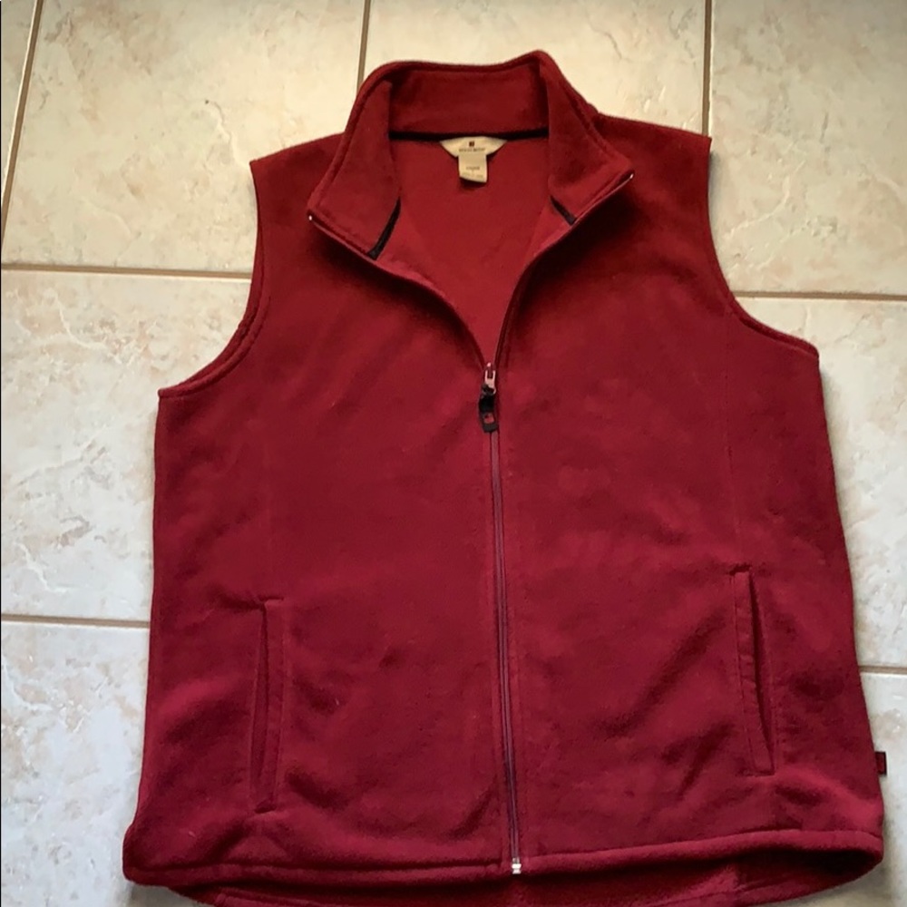 Woolrich Maroon Vest
